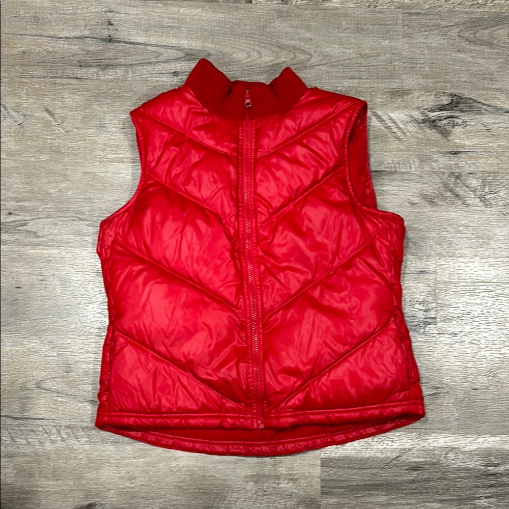 Red Puffer Vest